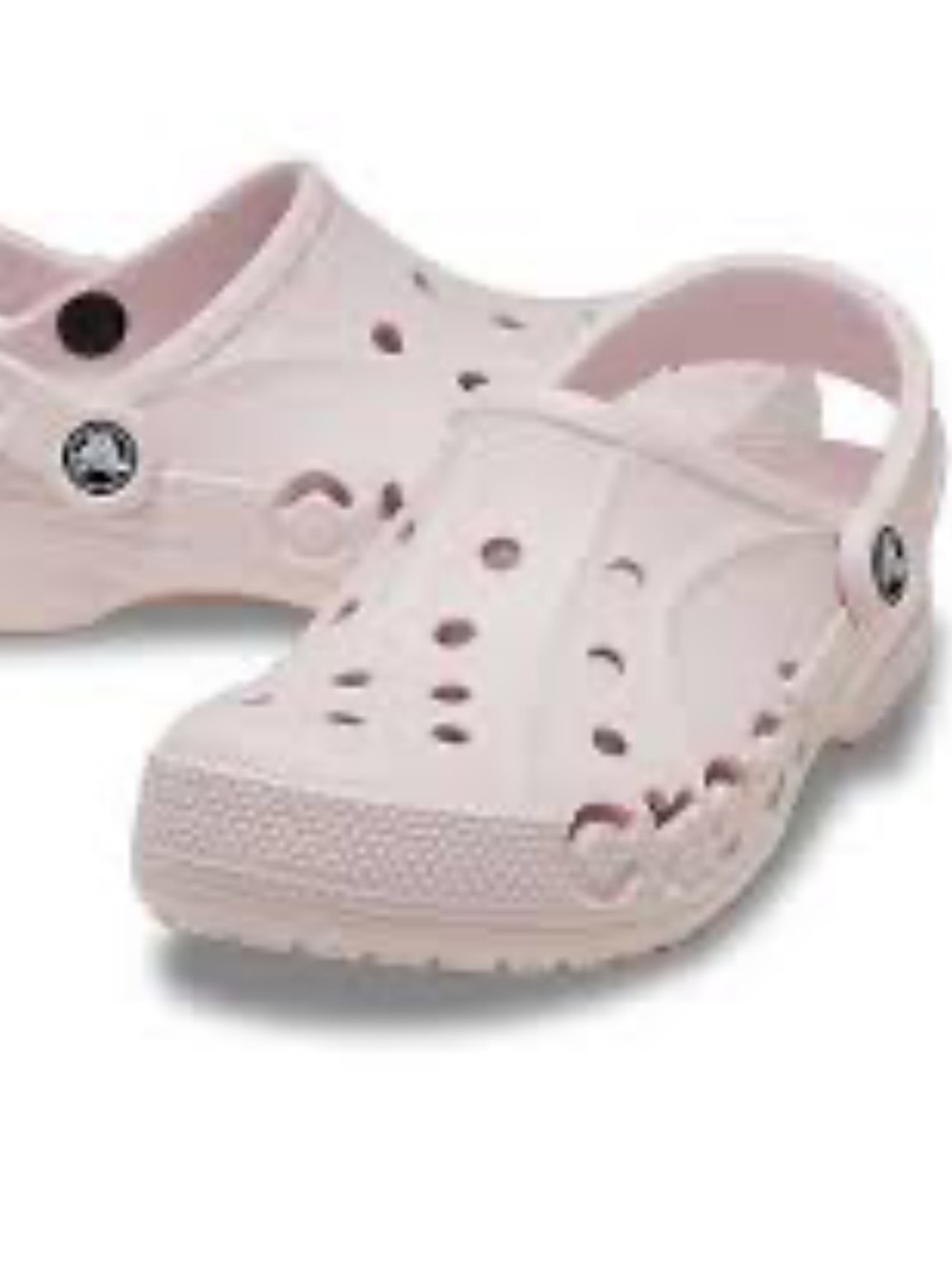 Crocs Soft Blush Pink Crocs Baya Adult Clogs Slip On Shoes Women’s 9 Men’s 11 - Picture 4 of 12